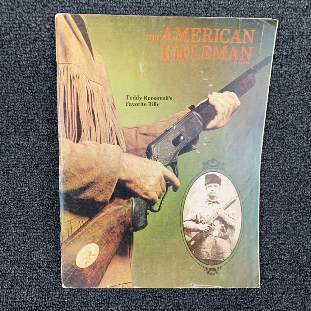 Vintage The American Rifleman Magazine June 1972 Sporting Hunting Firearms